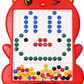 Magnetic Learning Beads Board for Kids – Brain Development Activity Toy(Red)