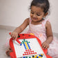 Magnetic Learning Beads Board for Kids – Brain Development Activity Toy(Red)