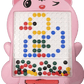 Magnetic Bead Art Board with Stylus for Kids | Fun Drawing & Early Learning Toy (Pink)